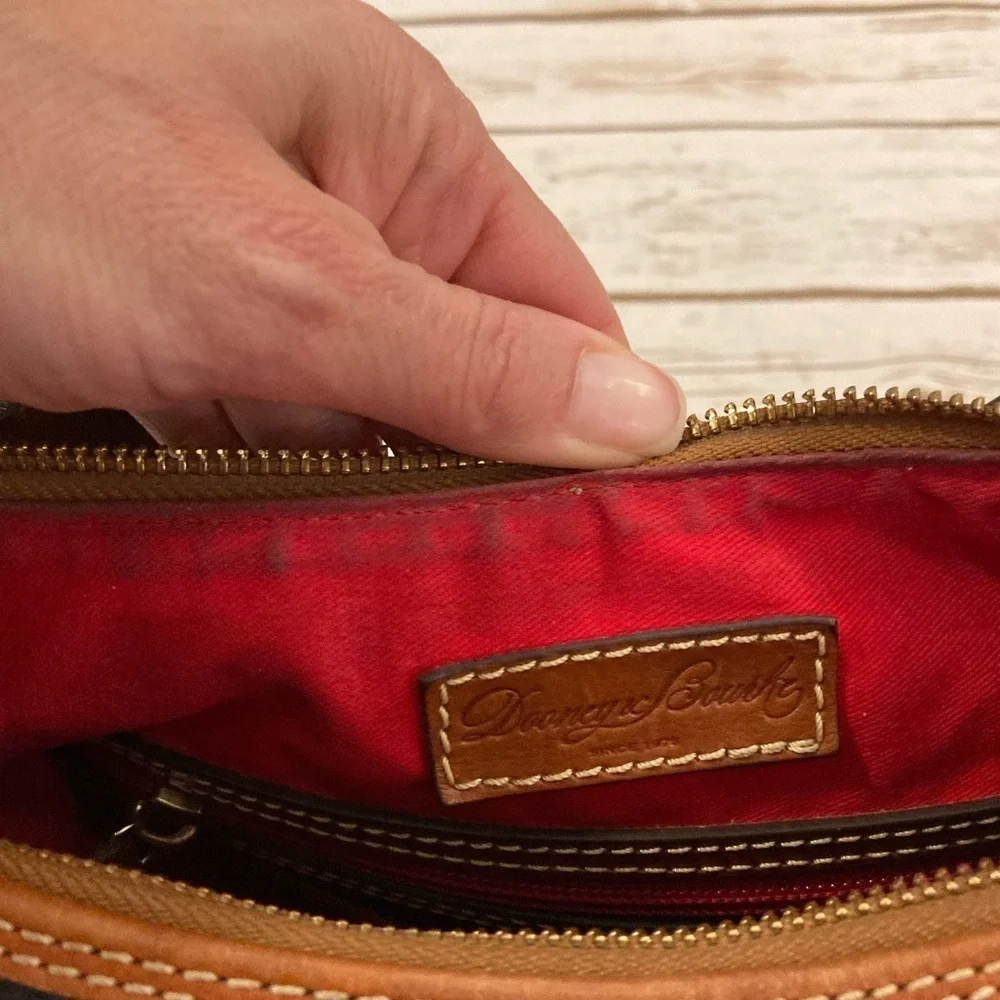 Dooney & Bourke Pebble Grain Hobo Black